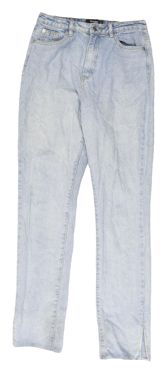 Missguided Women's Blue Straight Jeans Size 10