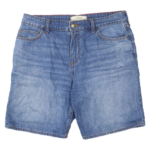 White Stuff Women's Blue Chino Shorts Size 10