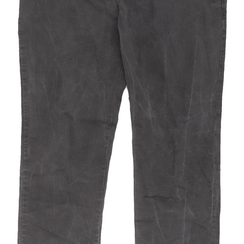 Marks and Spencer Men's Grey Chino Trousers - Size L