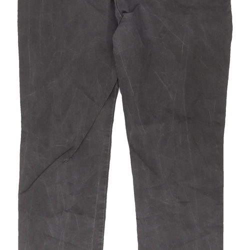 Marks and Spencer Men's Grey Chino Trousers - Size L