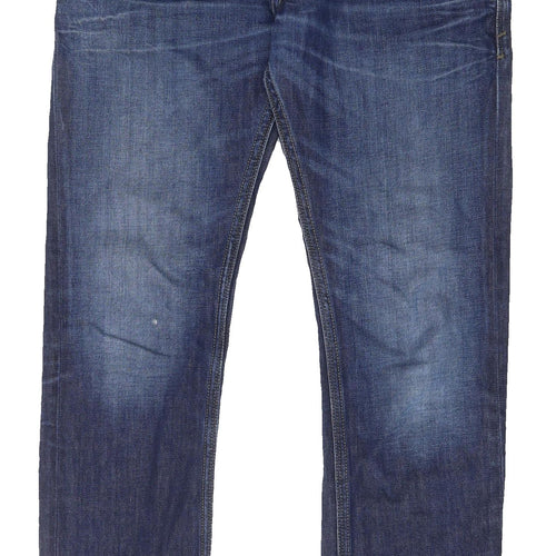 Diesel Men's Blue Thanaz Slim Skinny Jeans W32 L32