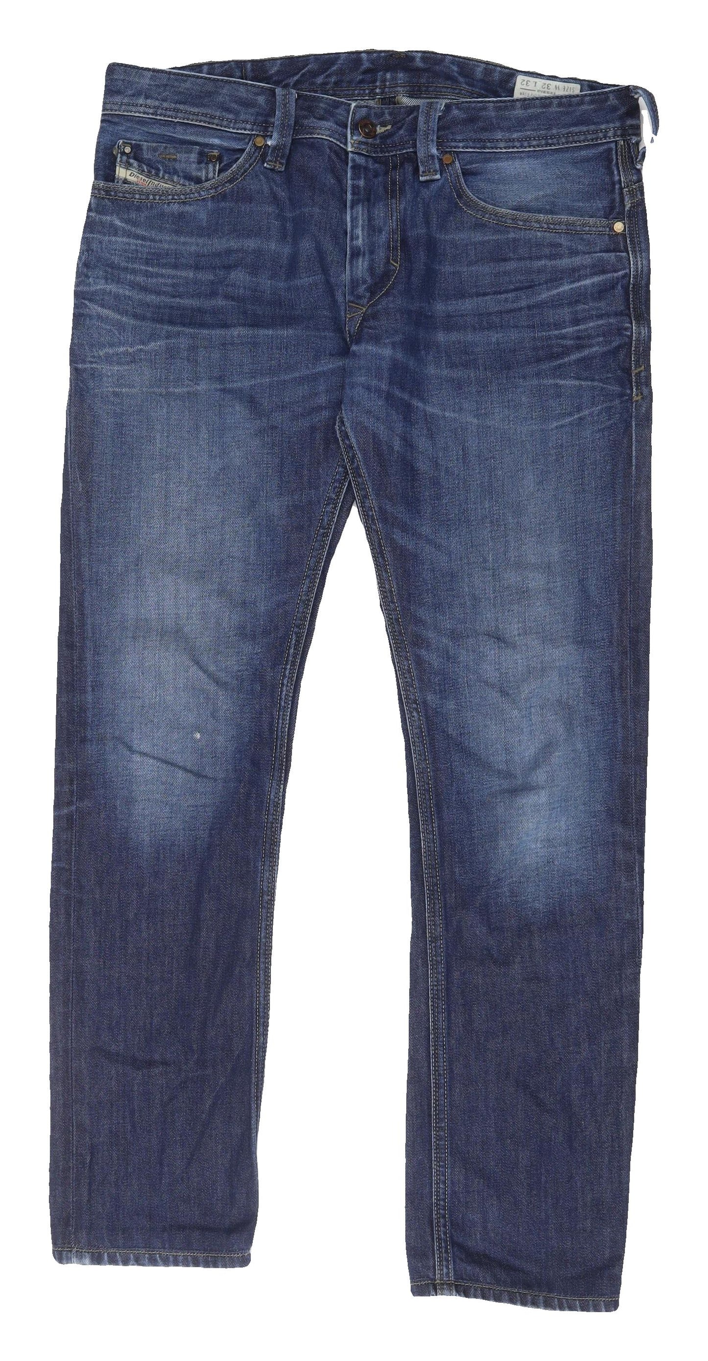 Diesel Men's Blue Thanaz Slim Skinny Jeans W32 L32