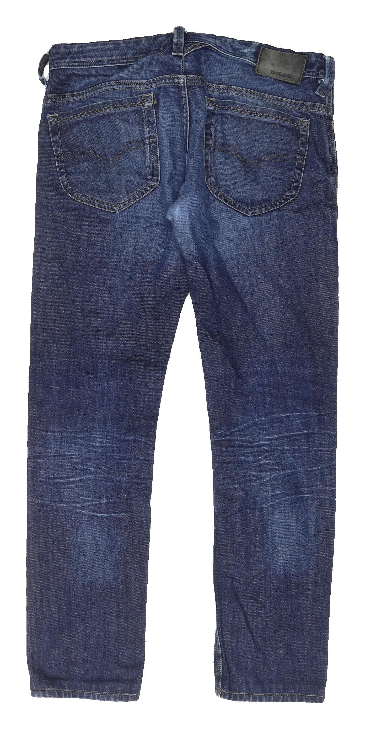 Diesel Men's Blue Thanaz Slim Skinny Jeans W32 L32
