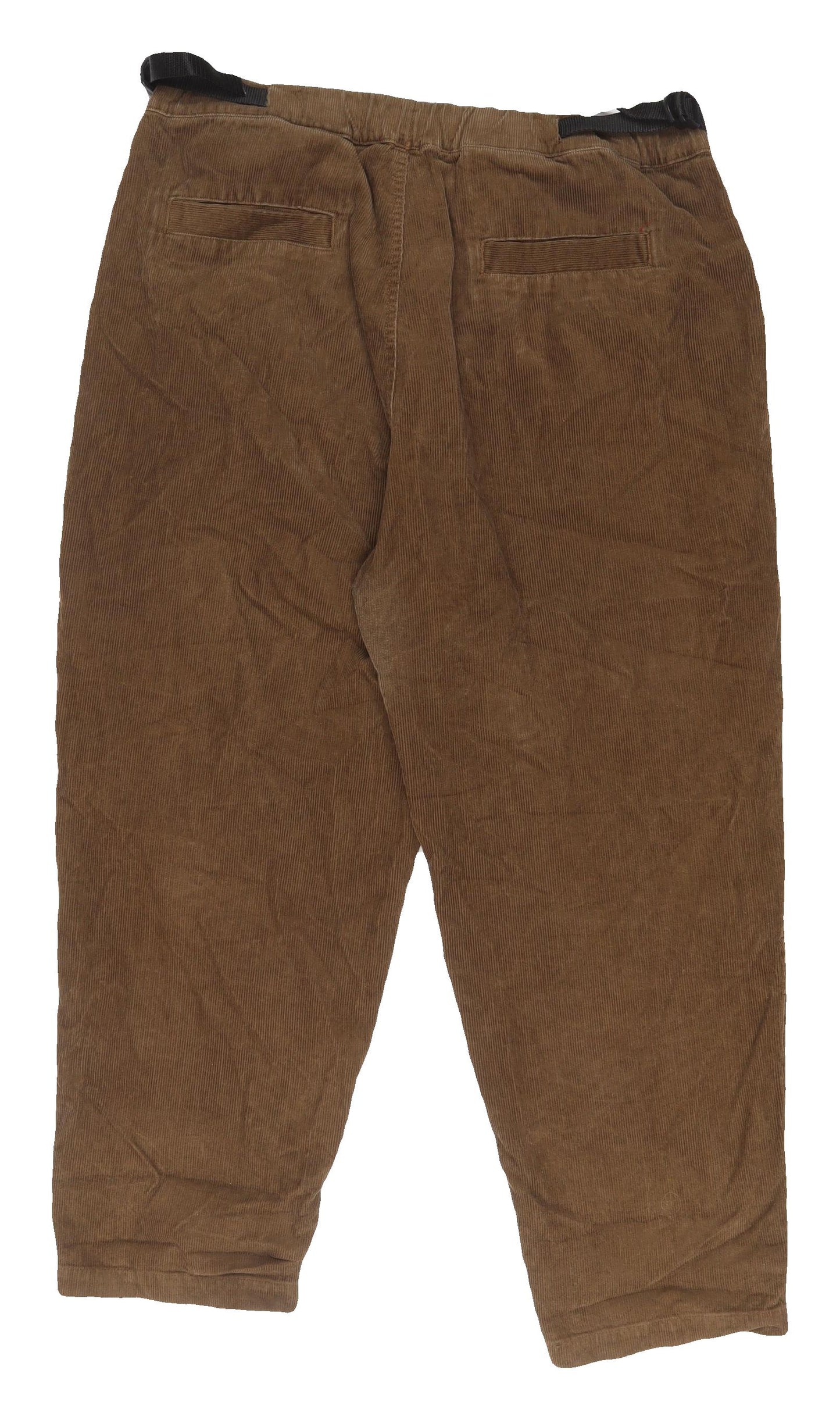 ASOS Women's Brown Cropped Corduroy Trousers Size 16