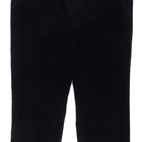 Marks and Spencer Men's Blue Corduroy Trousers - Size 42