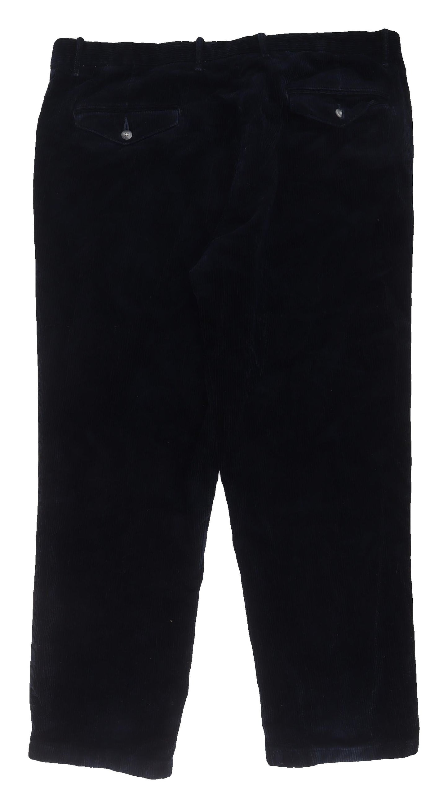 Marks and Spencer Men's Blue Corduroy Trousers - Size 42