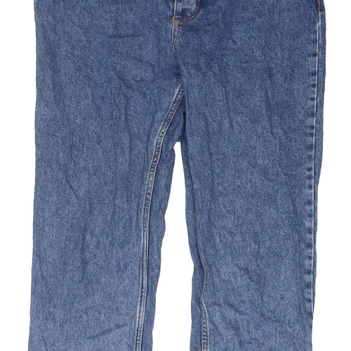 Warehouse Women's Blue Straight Jeans - Size 12