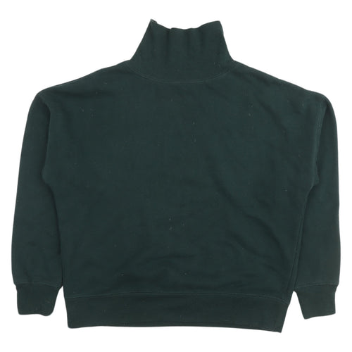 New Look Women's Green Pullover Sweatshirt - Size 8