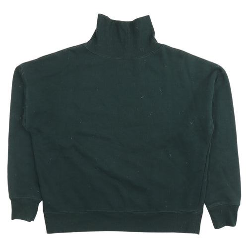 New Look Women's Green Pullover Sweatshirt - Size 8