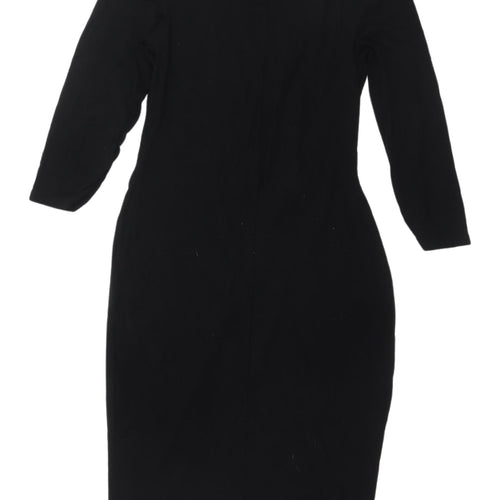 Miss Selfridge Women’s Black Sheath Dress Size 12