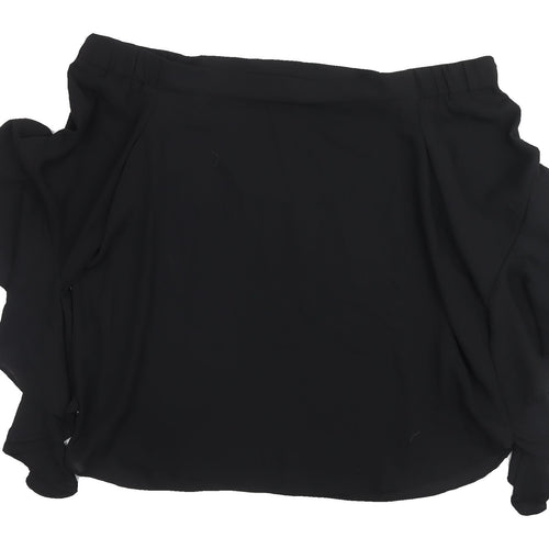 River Island Women's Black Top, Size 14