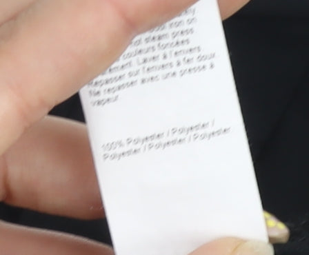 River Island Women's Black Top, Size 14