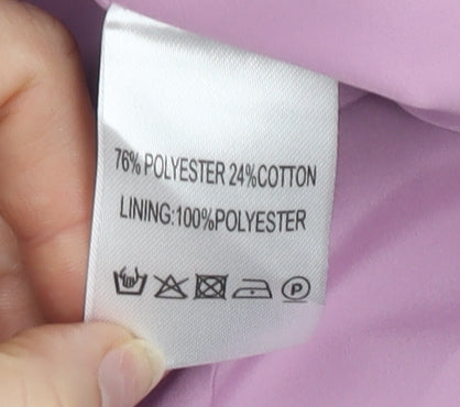 Linea Women's Pink Sleeveless Sheath Dress Size 16