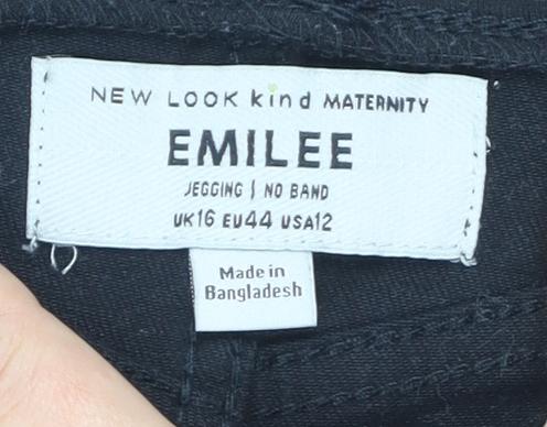 New Look Maternity Black Jeggings Size 16 Comfortable Fit