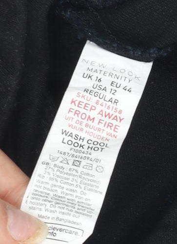 New Look Maternity Black Jeggings Size 16 Comfortable Fit