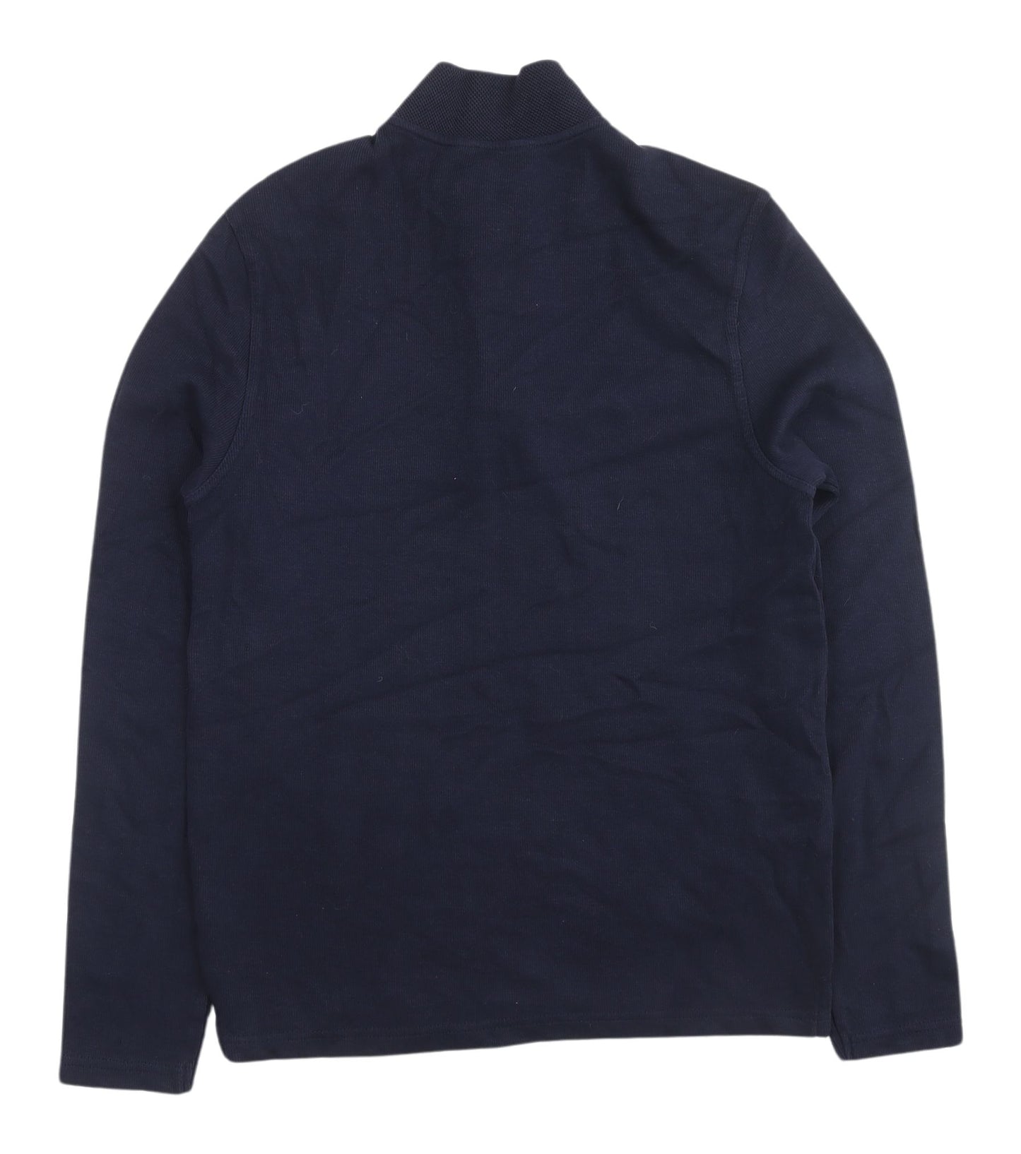 Ben Sherman Blue Men's 1/2 Zip Sweatshirt, Size S