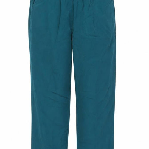 Alfred Dunner Women's Green Trousers Size 8 Straight Leg