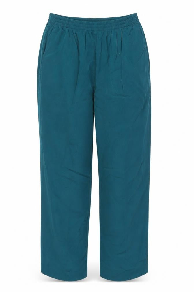 Alfred Dunner Women's Green Trousers Size 8 Straight Leg