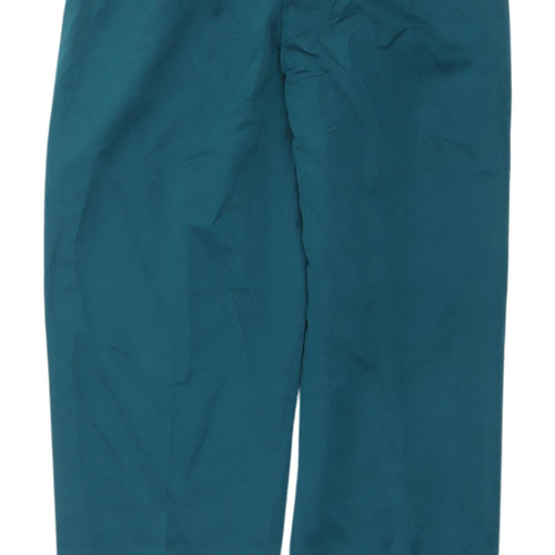 Alfred Dunner Women's Green Trousers Size 8 Straight Leg