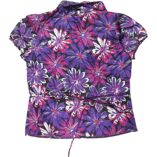 David Emanuel Women's Multicoloured Floral Blouse Size 16