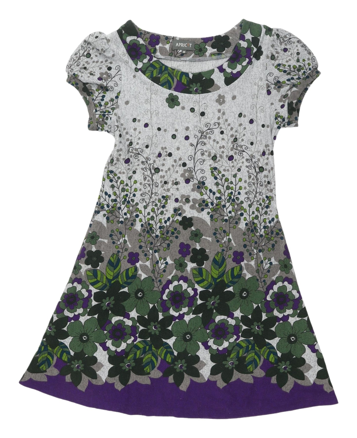 Apricot Women's Floral A-Line Dress M