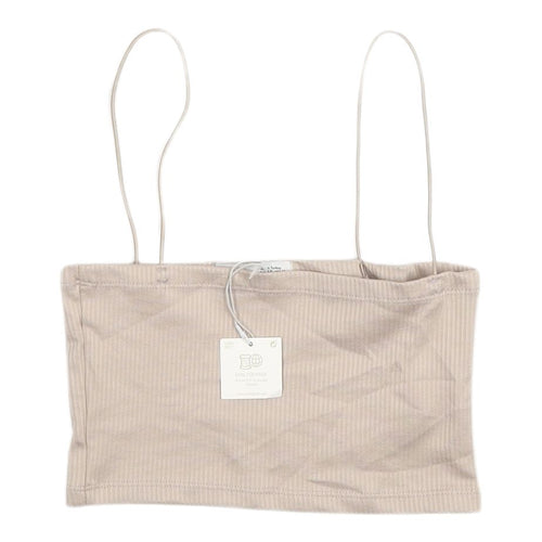 Pull&Bear Beige Women’s Slim Tank Top