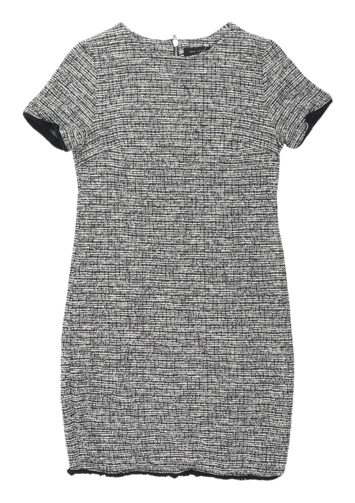 New Look Women's Black Short Sleeve Shift Dress