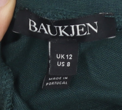 Baukjen Green Sheath Dress, Women's UK 12