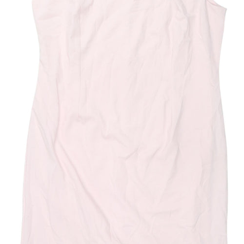 Stylish Pink Sheath Dress Women's Size 16