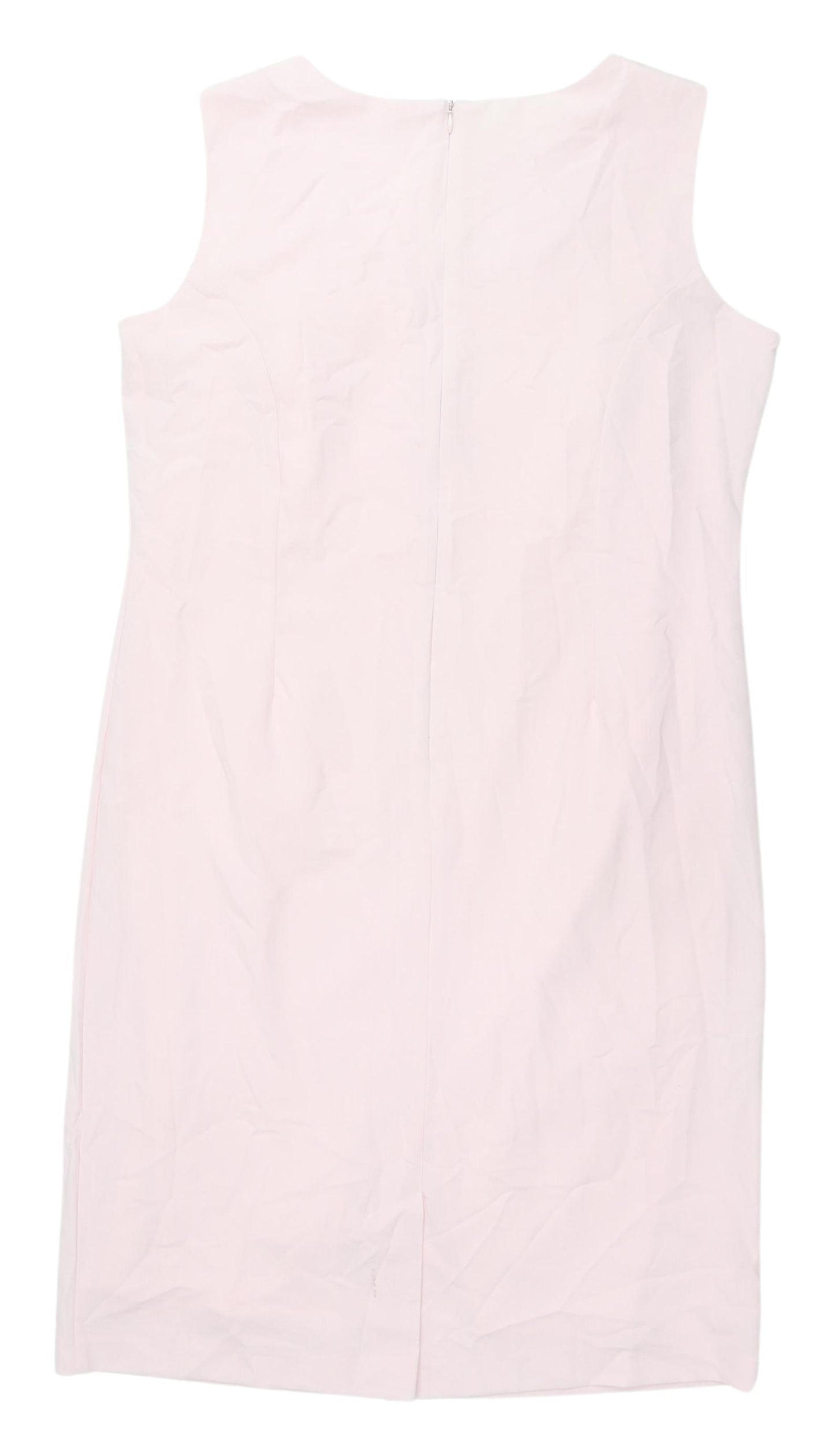 Stylish Pink Sheath Dress Women's Size 16