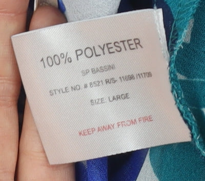 Women's Multicoloured Geometric Tank Top Size L