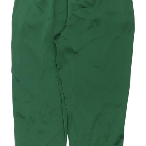 Et Vous Women's Green Relaxed Trousers Size 12