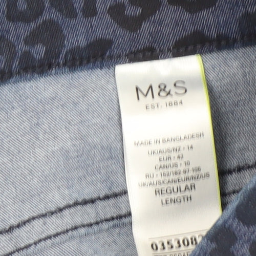 Marks and Spencer Women's Blue Jegging Jeans Size 14