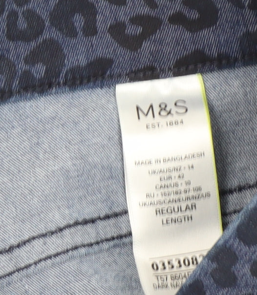 Marks and Spencer Women's Blue Jegging Jeans Size 14