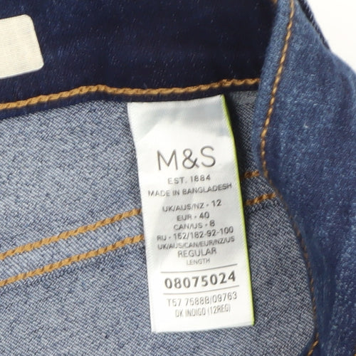 Marks and Spencer Women's Slim Blue Jeans Size 12