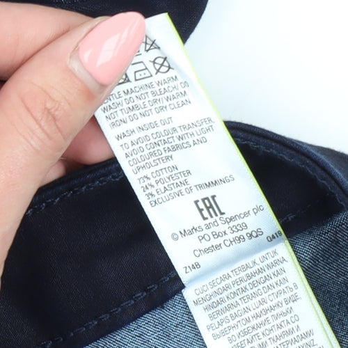 Marks and Spencer Women's Dark Super Skinny Jegging, Size 14
