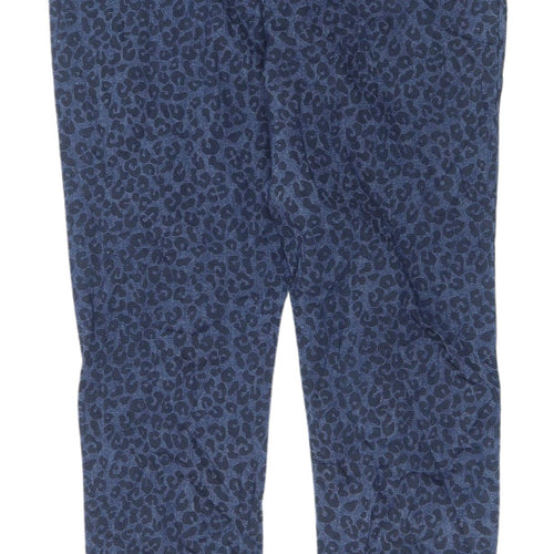 Marks and Spencer Blue Animal Print Jegging, Size 14