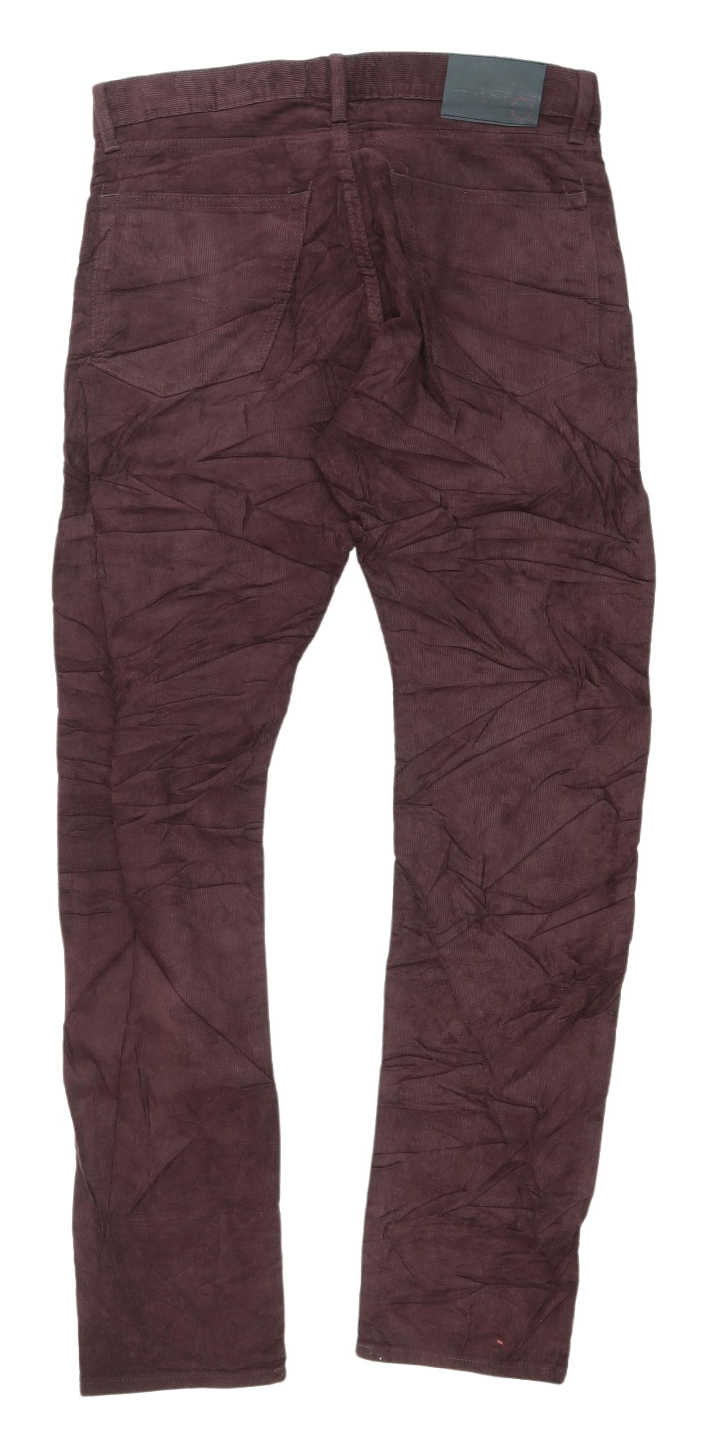 Marks & Spencer Men's Brown Corduroy Trousers Size 32