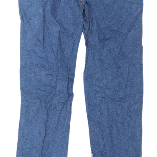 Marks & Spencer Women's Blue Straight Jeans Size 6