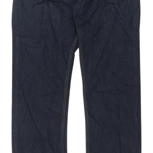 Marks and Spencer Men's Blue Straight Jeans 30