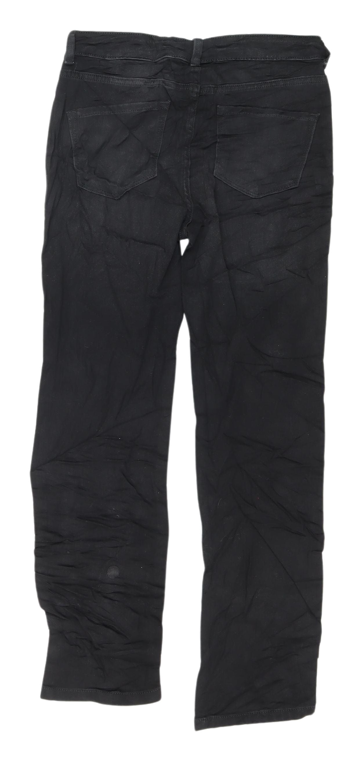Marks and Spencer Women's Black Straight Jeans Size 8