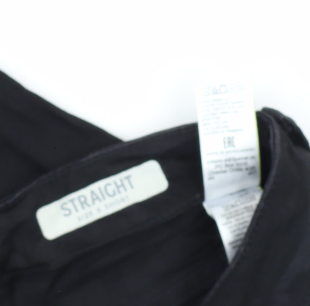 Marks and Spencer Women's Black Straight Jeans Size 8