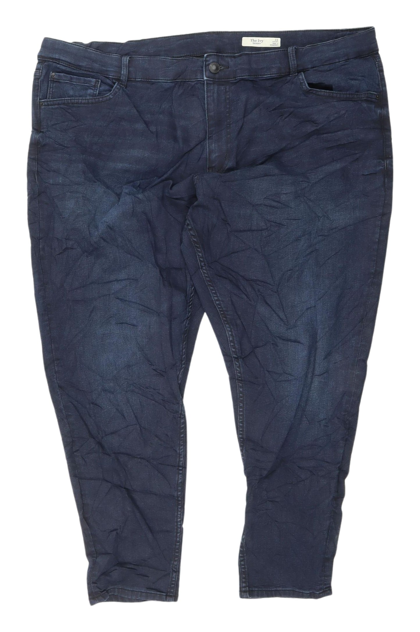 Marks and Spencer Women's Blue Skinny Jeans Size 22 Plus