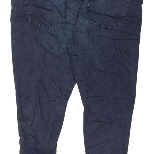 Marks and Spencer Women's Blue Skinny Jeans Size 22 Plus