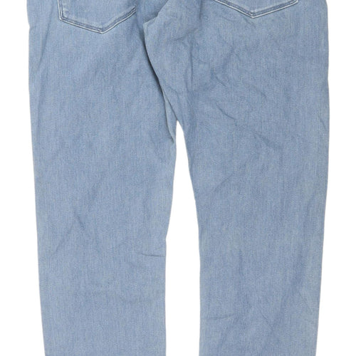 Marks and Spencer Men's Blue Slim Straight Jeans