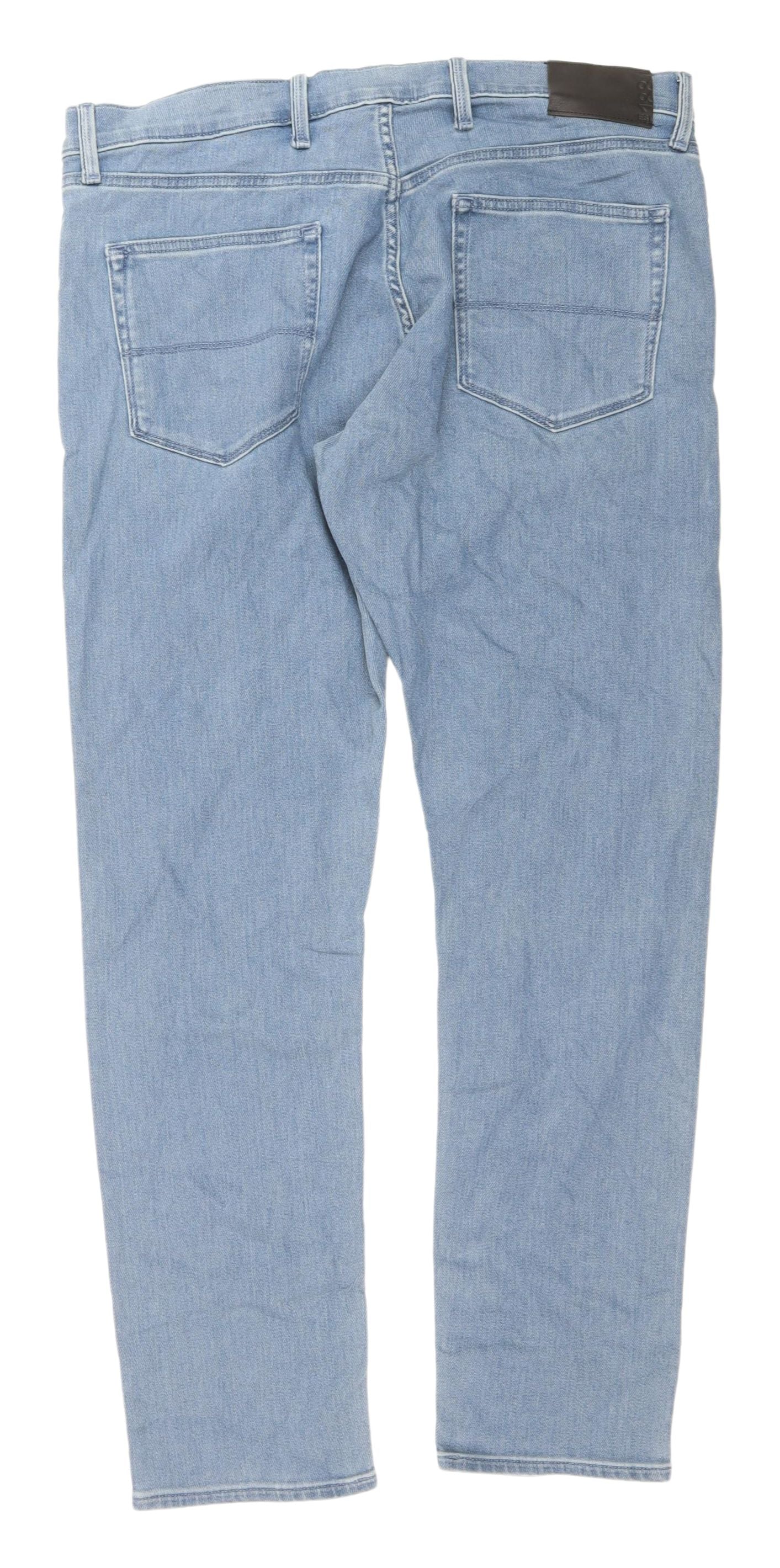 Marks and Spencer Men's Blue Slim Straight Jeans