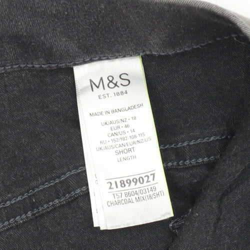 Marks and Spencer Grey Jegging Women Size 18: Comfort Fit