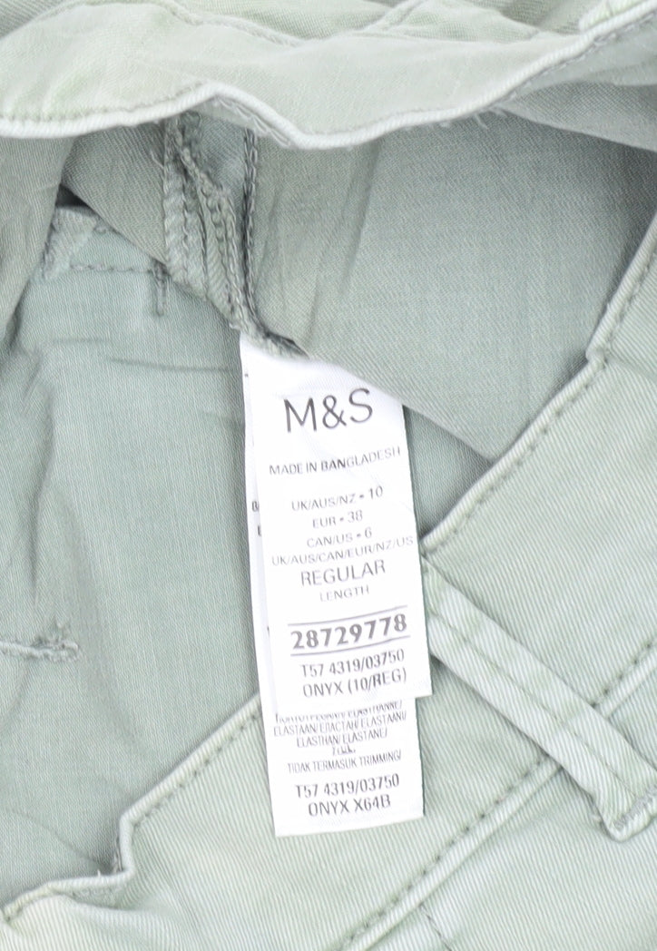 Marks and Spencer Women’s Green Jogger Jeans Size 10