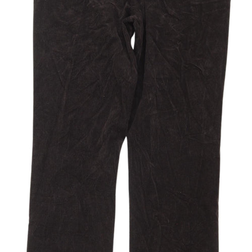 Marks and Spencer Women's Brown Corduroy Trousers