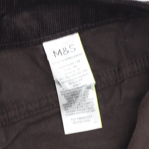 Marks and Spencer Women's Brown Corduroy Trousers